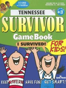 Paperback Tennessee Survivor GameBook for Kids! Book