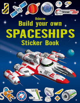 Paperback Build Your Own Spaceships Sticker Book