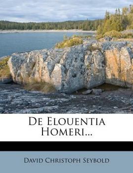 Paperback de Elouentia Homeri... [Latin] Book