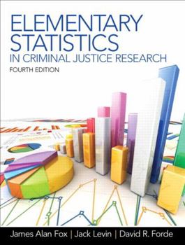 Paperback Elementary Statistics in Criminal Justice Research Book