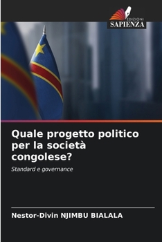 Paperback Quale progetto politico per la società congolese? [Italian] Book
