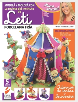 Paperback Leti. Porcelana fría 5: Adornos de tortas y souvenirs [Spanish] Book