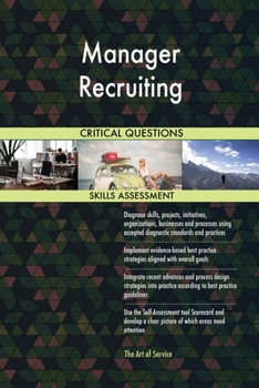 Paperback Manager Recruiting Critical Questions Skills Assessment Book