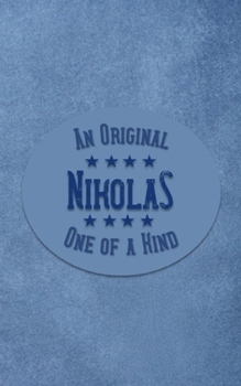 Nikolas: Personalized Writing Journal for Men