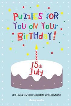 Paperback Puzzles for you on your Birthday - 15th July Book