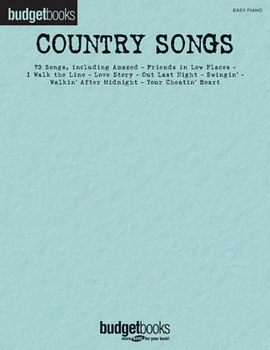 Paperback Country Songs: Budget Books Book