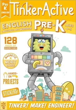 Paperback Tinkeractive Workbooks: Pre-K English Language Arts Book