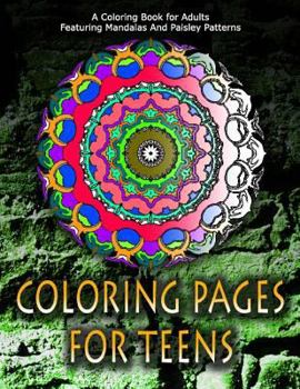 Paperback COLORING PAGES FOR TEENS - Vol.8: adult coloring pages Book