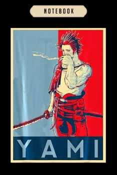 Notebook: Black clover asta anime yami  Notebook|6x9(100 pages)Blank Lined Journal For kids, ramen, anime, manga lovers, student, school, women, girls, boys, men, birthday gifts|Anime gifts