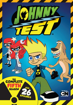 DVD Johnny Test: The Complete Fifth Season Book