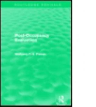 Paperback Post-Occupancy Evaluation (Routledge Revivals) Book