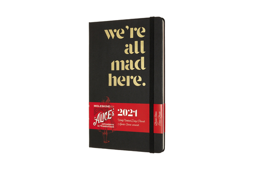 Moleskine Mad 12-Month Limited Edition 2021 Weekly Planner Cover, Large