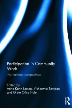 Hardcover Participation in Community Work: International Perspectives Book