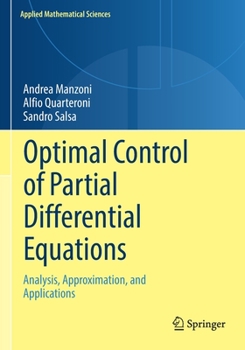 Paperback Optimal Control of Partial Differential Equations: Analysis, Approximation, and Applications Book