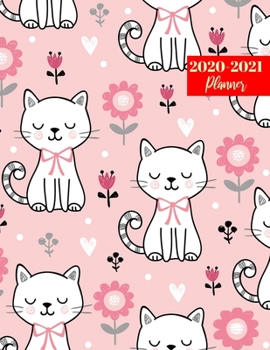 2020-2021 Planner: Nice Weekly & Monthly Planner with Calendar - Personal Journal Week Planners & Goal Planner Organizer