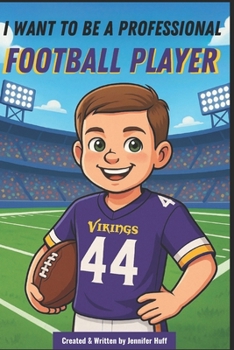 Paperback I Want to Be a Professional Football Player Book