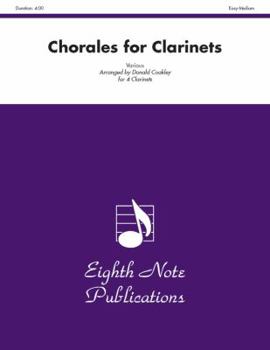 Paperback Chorales for Clarinets, Easy-Medium Book