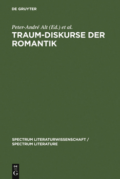 Hardcover Traum-Diskurse der Romantik [German] Book