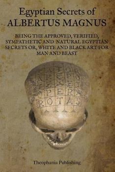 Paperback Egyptian Secrets of Albertus Magnus Book