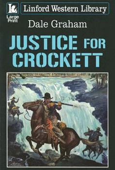 Paperback Justice for Crockett [Large Print] Book