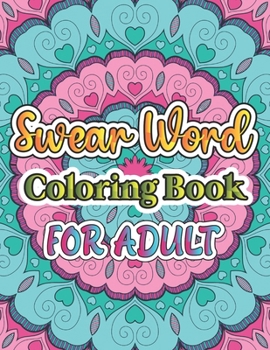 Paperback swear word coloring book for adult Book