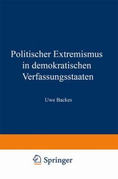 Paperback Politischer Extremismus in Demokratischen Verfassungsstaaten [German] Book
