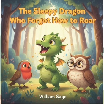 The Sleepy Dragon Who Forgot How to Roar: A Heartwarming Bedtime Story for Kids Ages 3-5 with Beautiful Animal Pictures
