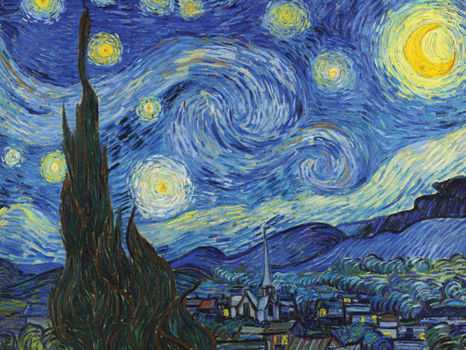 Misc. Supplies Van Gogh Starry Night 500-Piece Puzzle Book