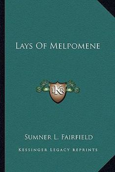 Paperback Lays Of Melpomene Book