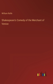 Hardcover Shakespeare's Comedy of the Merchant of Venice Book
