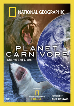 DVD National Geograpic: Planet Carnivore - Sharks & Lions Book