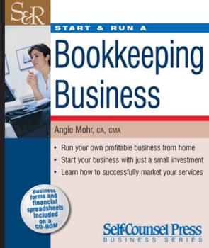 Paperback Start & Run a Bookkeeping Business [With CDROM] Book