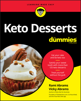 Paperback Keto Desserts for Dummies Book