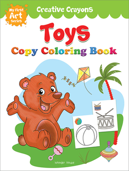 Paperback Toys: Crayon Copy Colour Books Book