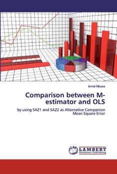 Paperback Comparison between M-estimator and OLS Book
