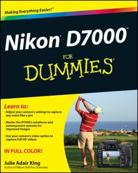 Paperback Nikon D7000 for Dummies Book