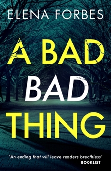 Paperback A Bad Bad Thing Book