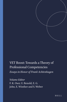 Paperback Vet Boost: Towards a Theory of Professional Competencies: Essays in Honor of Frank Achtenhagen Book