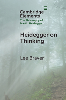 Paperback Heidegger on Thinking Book