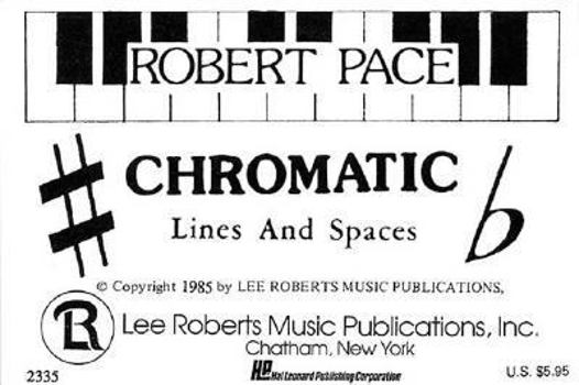 Paperback Flash Cards - Chromatic Lines & Spaces Book
