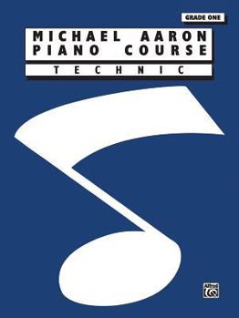 Paperback Michael Aaron Piano Course: Technic: Grade One Book