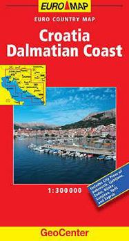 Map Croatia and Dalmatian Coast GeoCenter Map (GeoCenter Euro Maps) Book