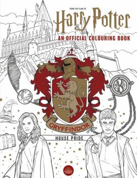 Paperback Harry Potter: Gryffindor House Pride: The Official Colouring Book
