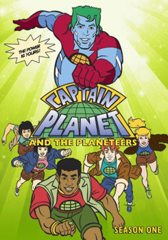 DVD Captain Planet and the Planeteers: Season One Book