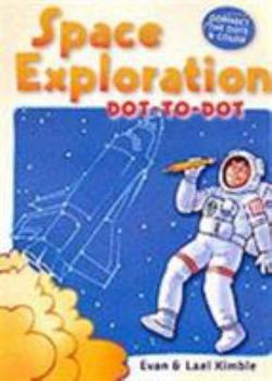 Paperback Space Exploration Dot-To-Dot Book