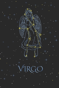 Paperback Daily Planner - Zodiac Sign Virgo: Horoscope Appointment Book, Astrology weekly calendar, undated, 120 Pages, 6" x 9" Organizer Book