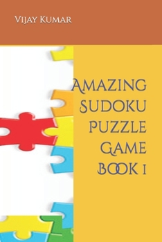 Paperback Amazing Sudoku Puzzle Game Book 1 Book