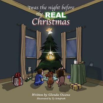 Paperback Twas the night before the REAL Christmas Book