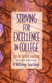 Paperback Striving for Excellence in College: Tips for Active Learning Book