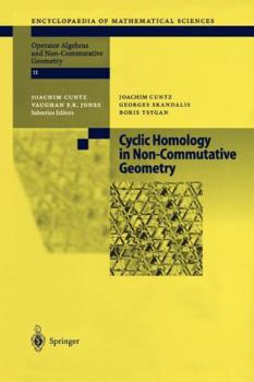 Paperback Cyclic Homology in Non-Commutative Geometry Book